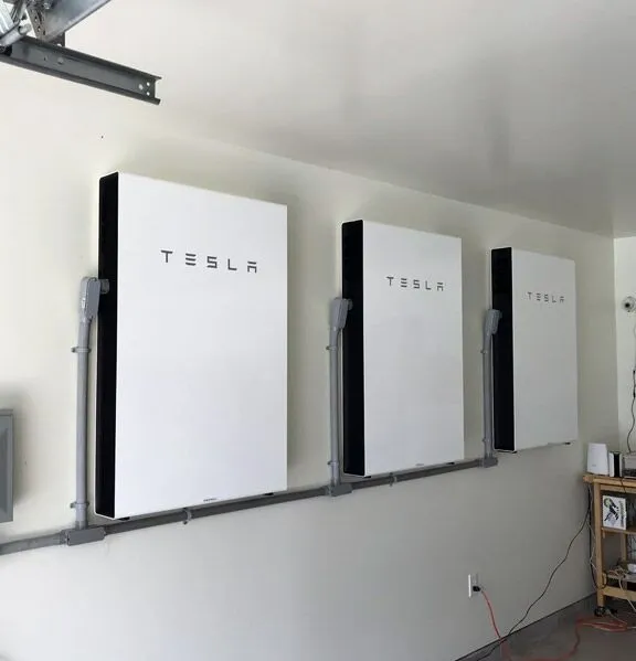 Tesla Powerwall home battery backup system installed for residential energy storage