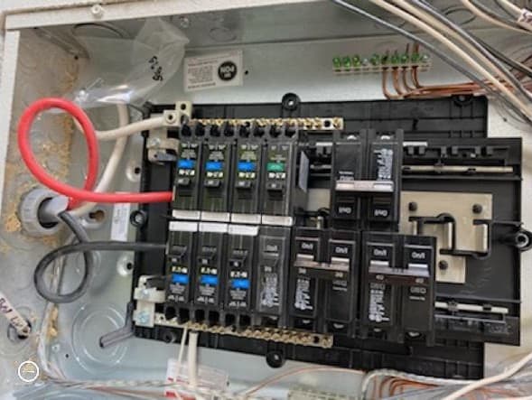 picture of a commercial project done by a master electrician